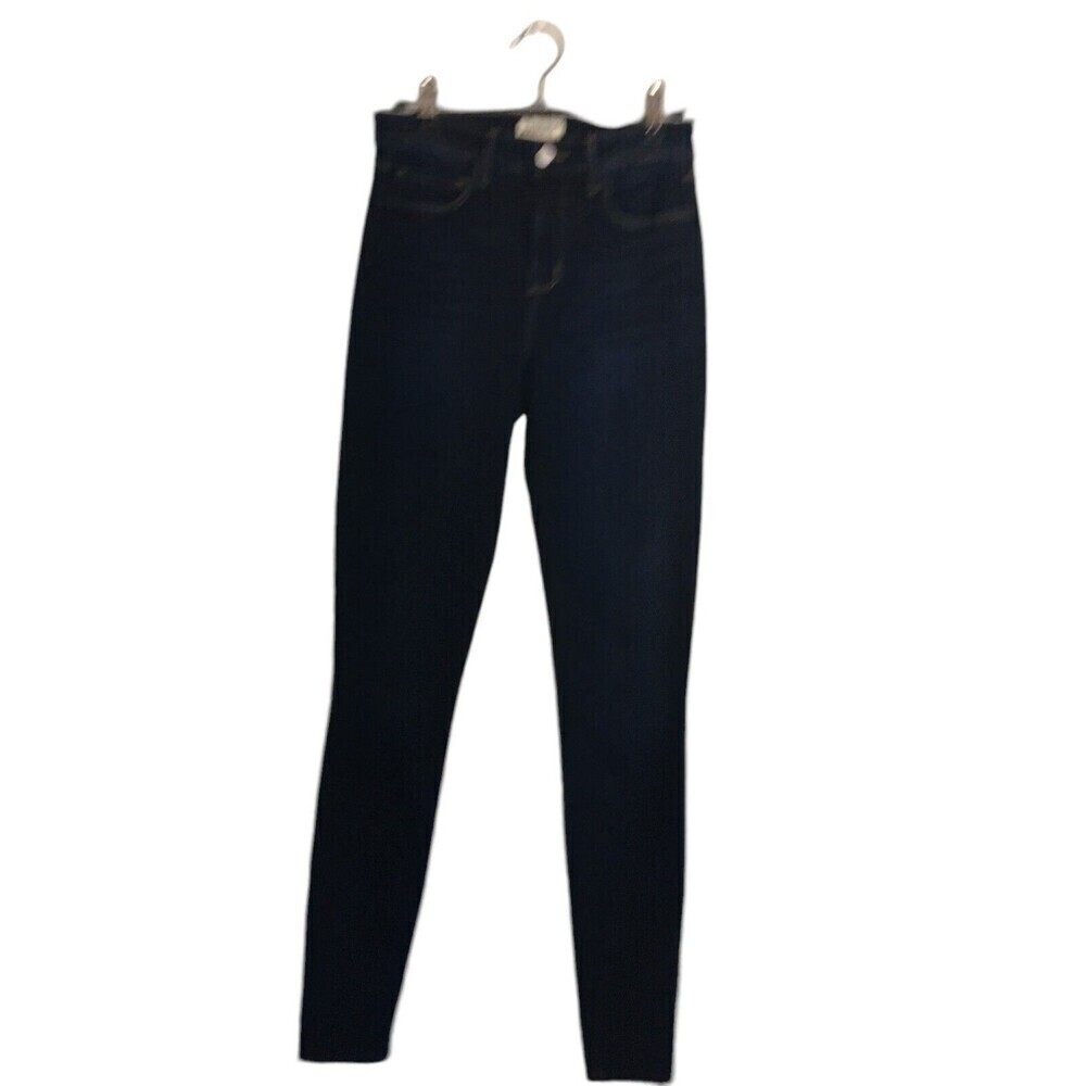 L'agence Jeans Women's Size 25 Marguerite Tacoma Navy Skinny Cotton Blend